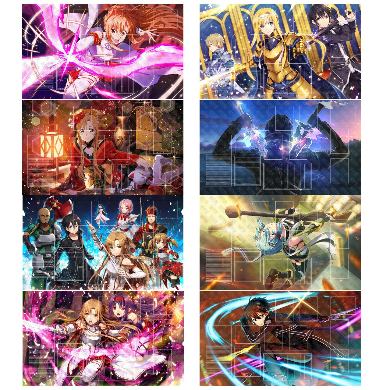 Board Game Online Free - WS Sword Art Online Series 600x350mm
