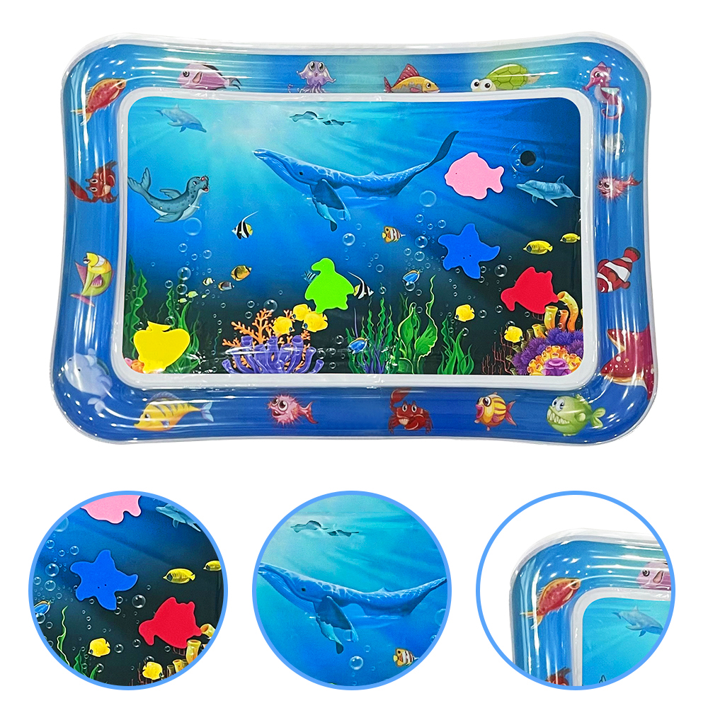 Play Mat Neoprene - Ocean Animal Pattern Inflatable Water Mat