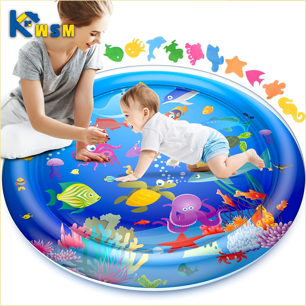 Play Mat Neoprene - Baby Water Play Mat Inflatable Cushion