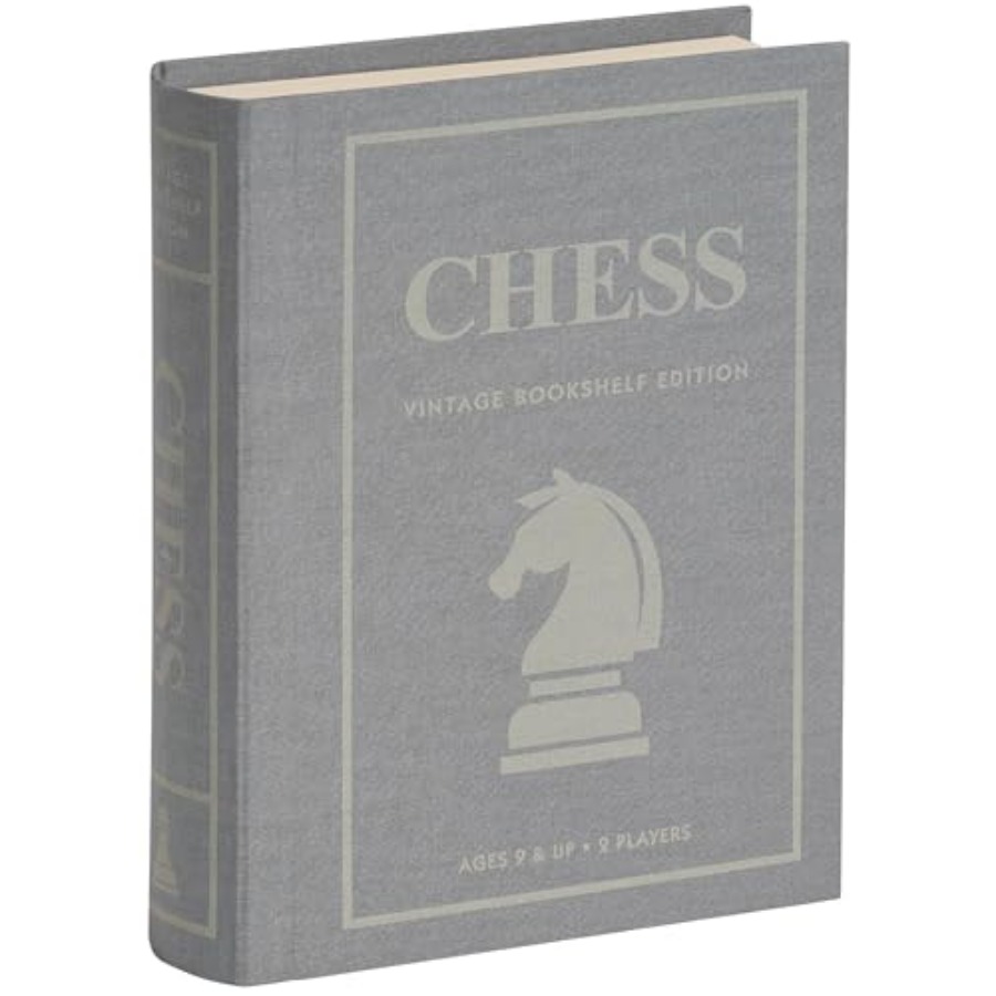 Board Game Yearbook - Chess Vintage Bookshelf Edition, Classic Strategy