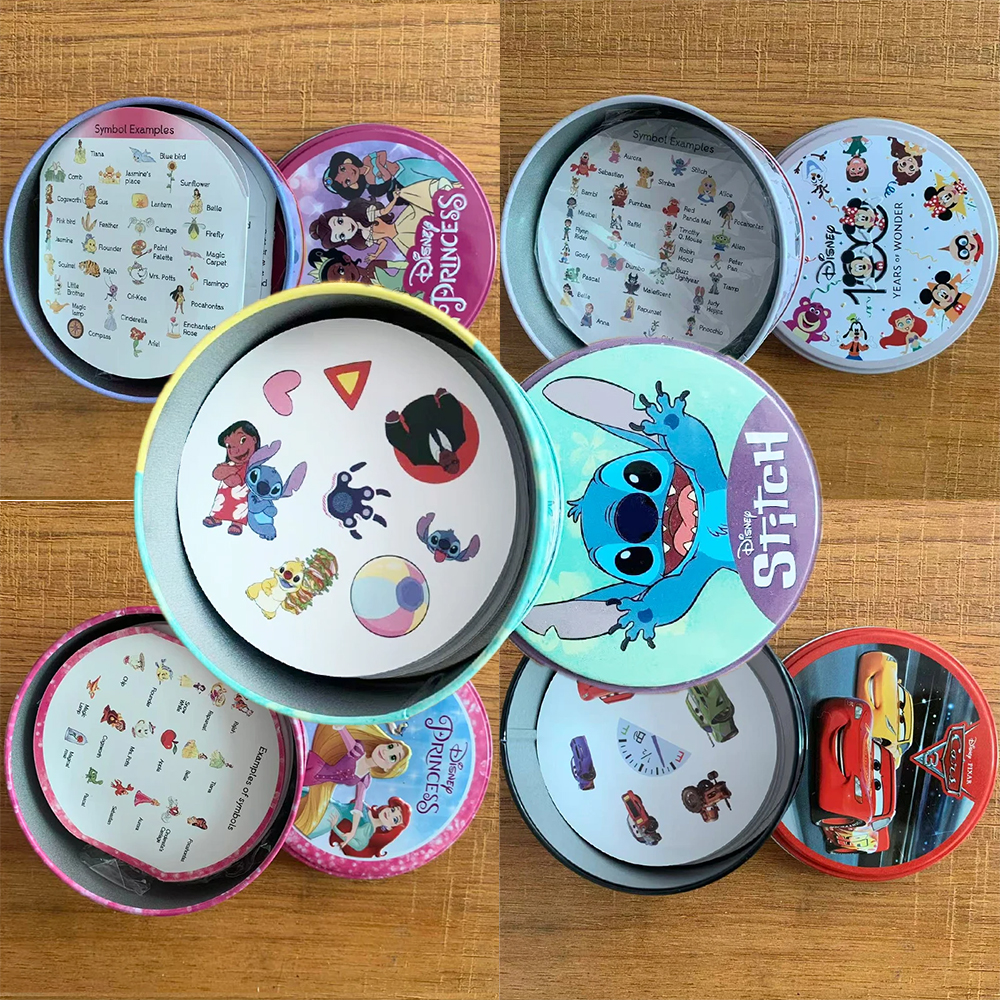 Board Game Family - Disney Card Board Games Stitch Princess