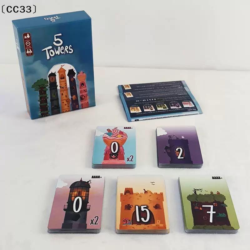 Board Game For 5 Players - 1 Set Funny Strategy Party Casual