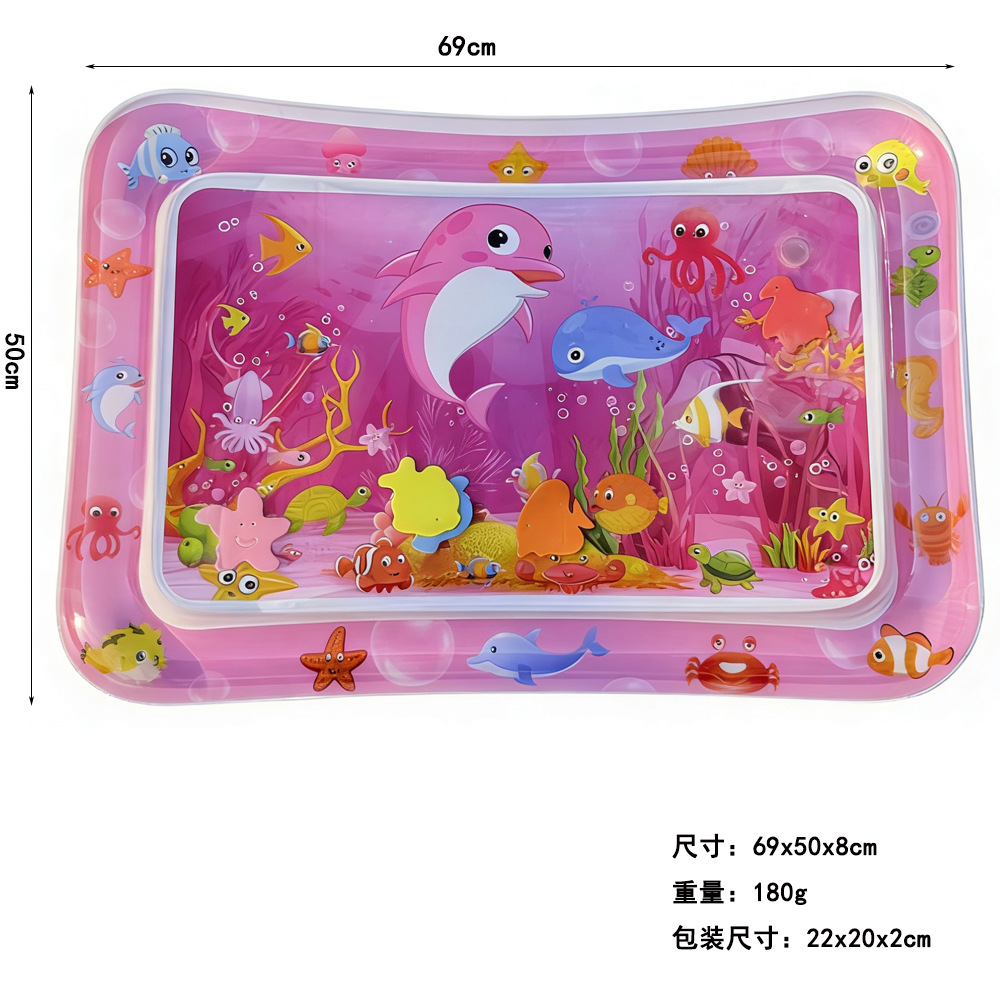 Play Mat Neoprene - PVC Inflatable Water Play Mat Baby