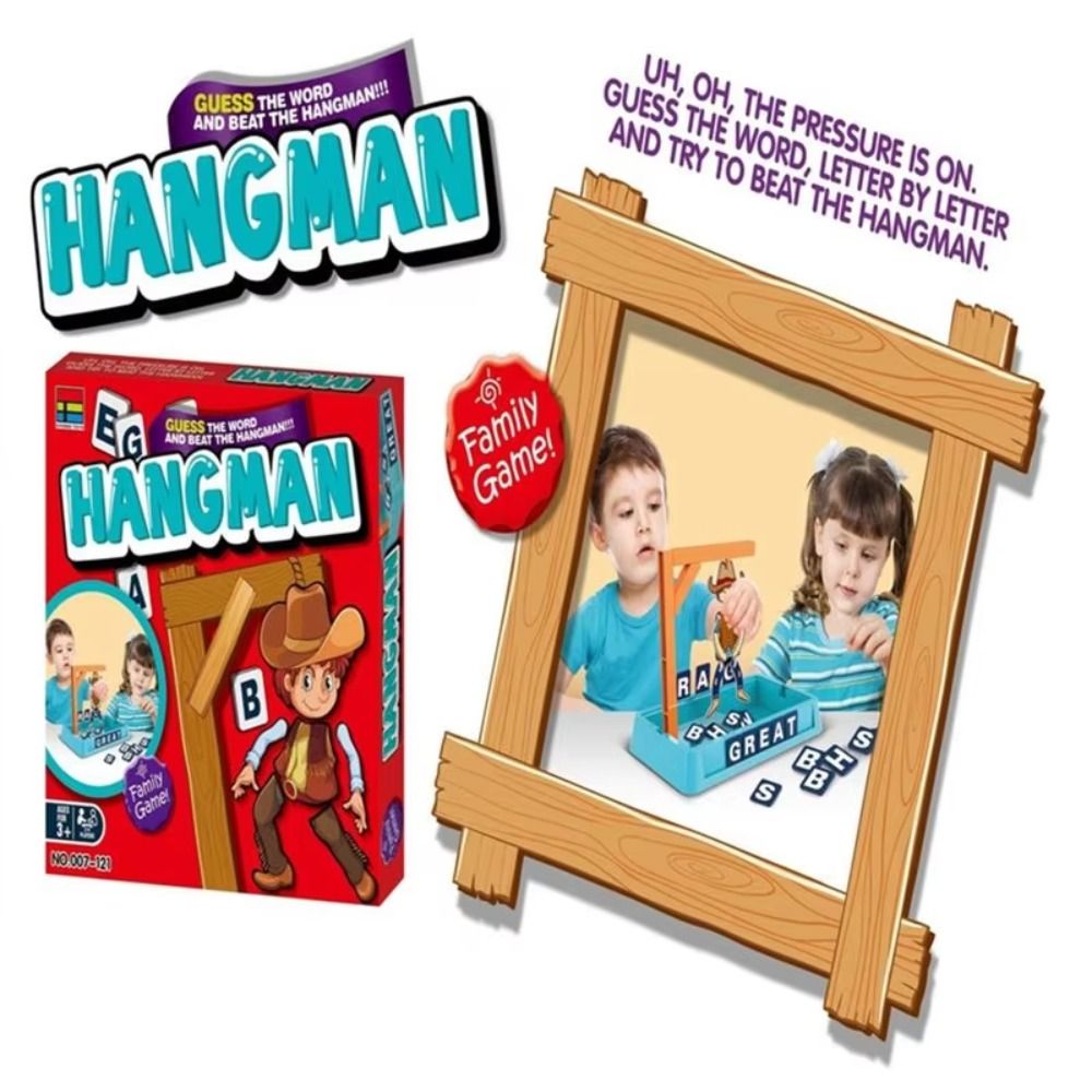 Board Game For 5 Players - Multiplayer Magnetic Hangman Board Games Develop