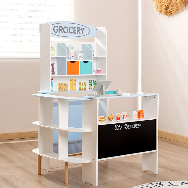 Montessori Wood Grocery Store  - Board Game Store avis et prix
