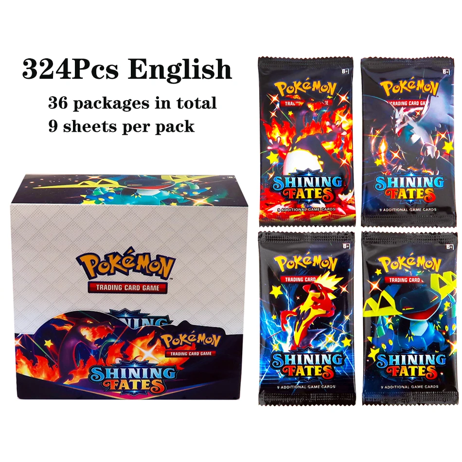 324Pcs/box Pokemon TCG: Shinin - Board Game Enthusiast avis et prix