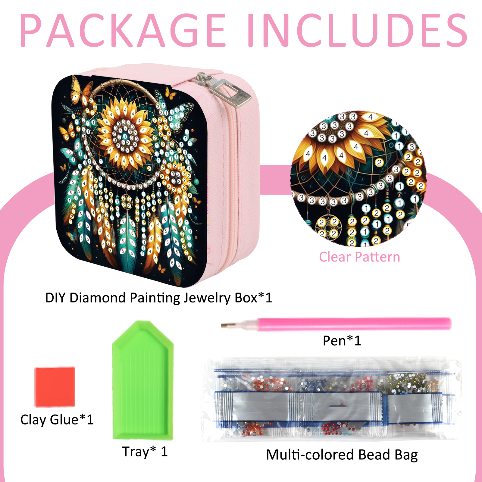 Diamond Painting Jewelry Organ - Token Tray Organizer avis et prix