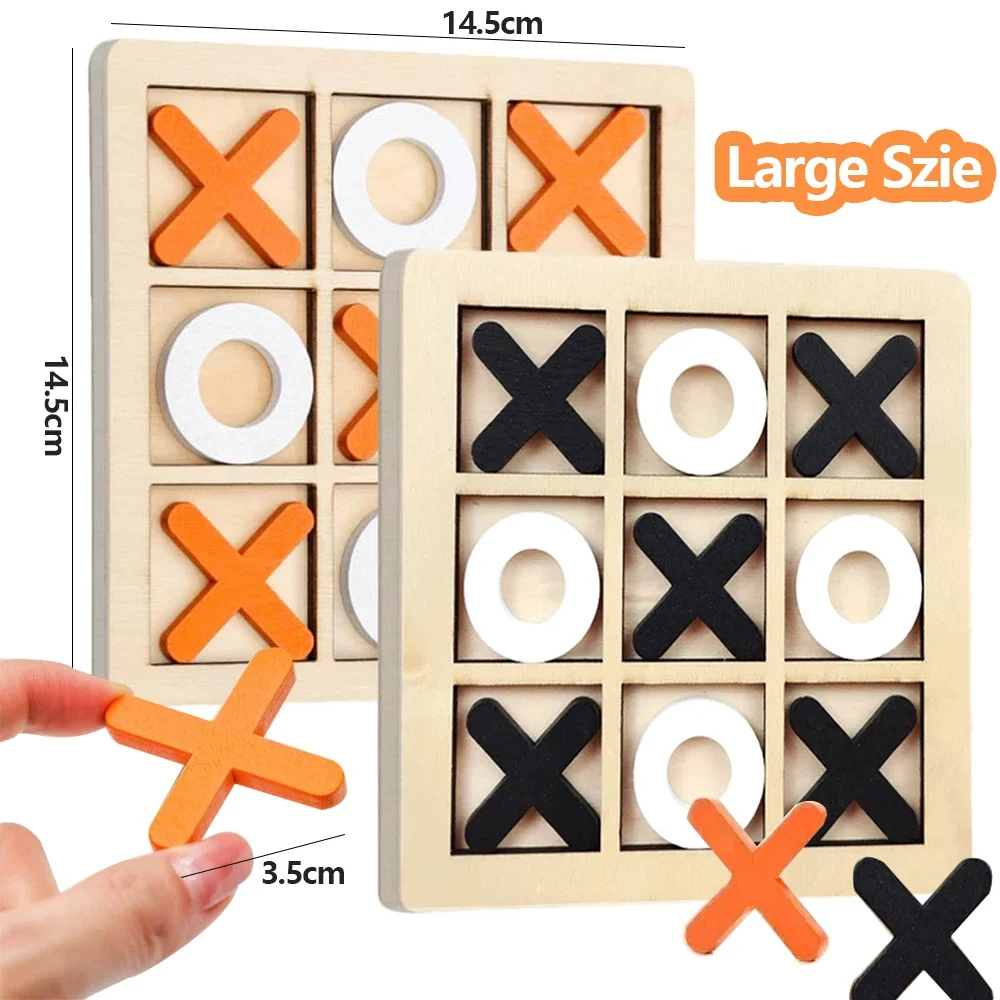 Wooden XO Tic Tac Toe Game Min - Board Game Enthusiast avis et prix