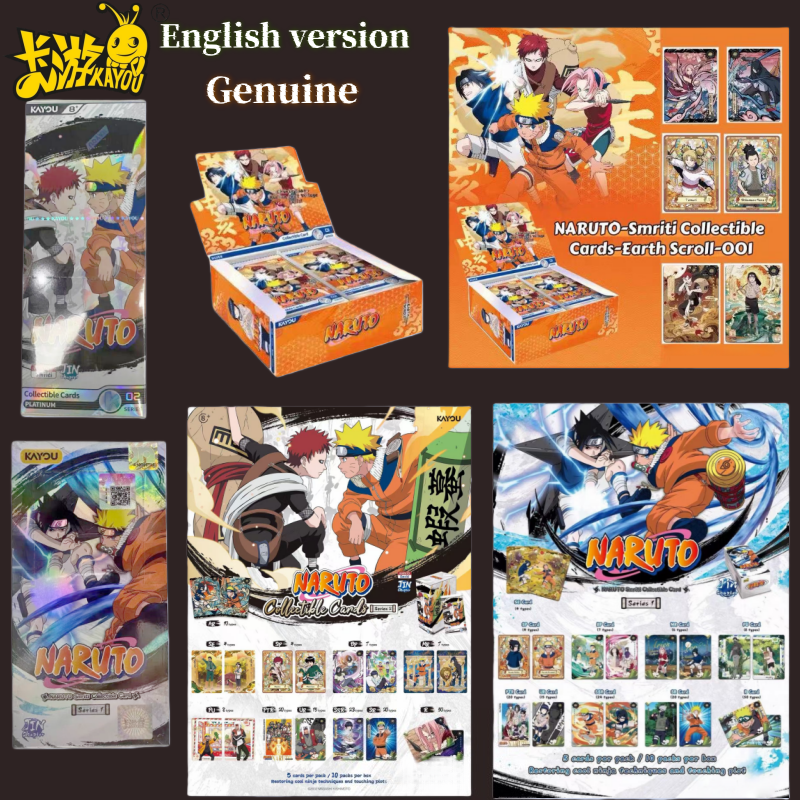 KAYOU Genuine  ACG Cards Engli - Board Game Naruto avis et prix