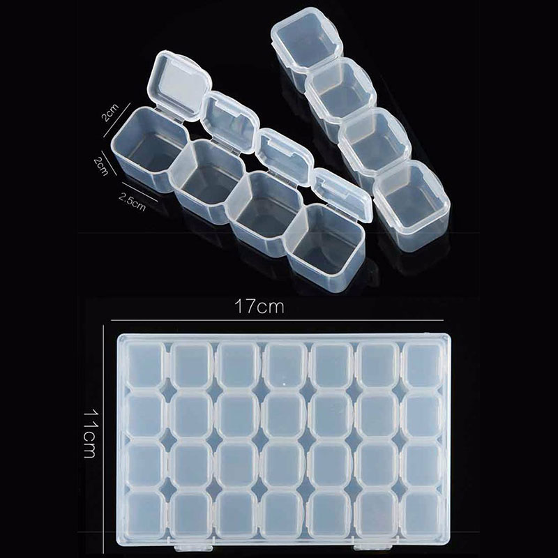 Transparent Nails Art Organize - Token Tray Organizer avis et prix