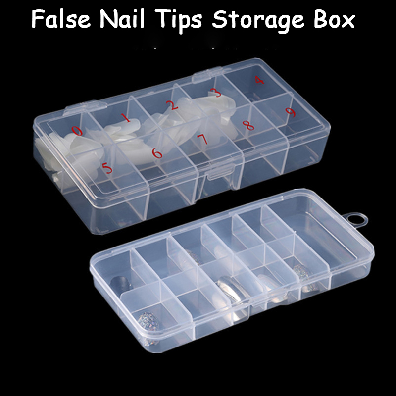 1box Empty Nail Tips Organizer - Token Tray Organizer avis et prix