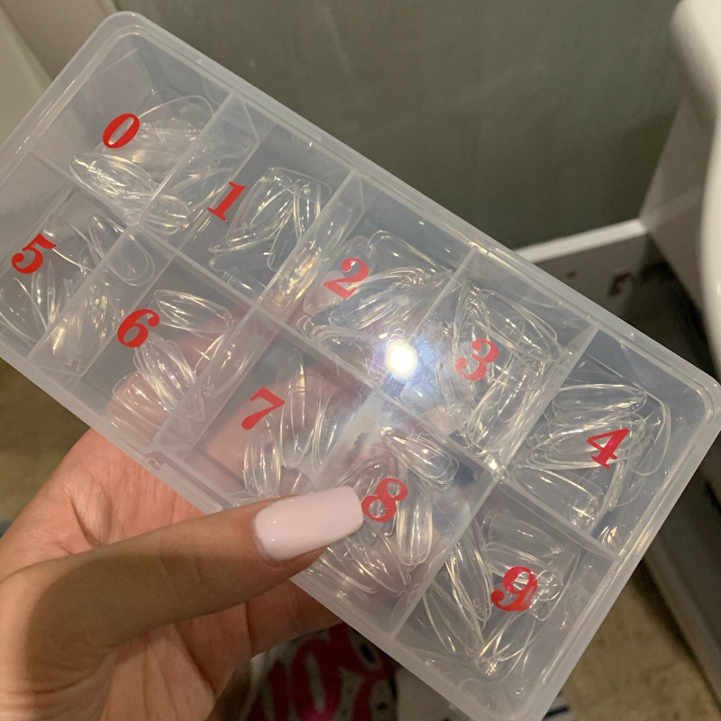 1box Empty Nail Tips Organizer - Token Tray Organizer avis et prix