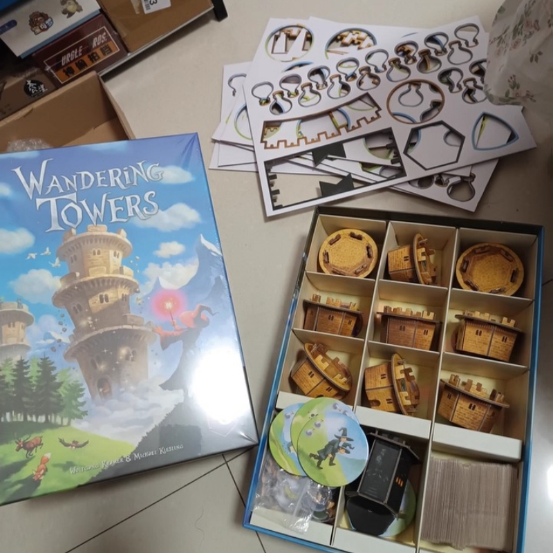Wandering Towers Strategy Boar - Board Game Family avis et prix