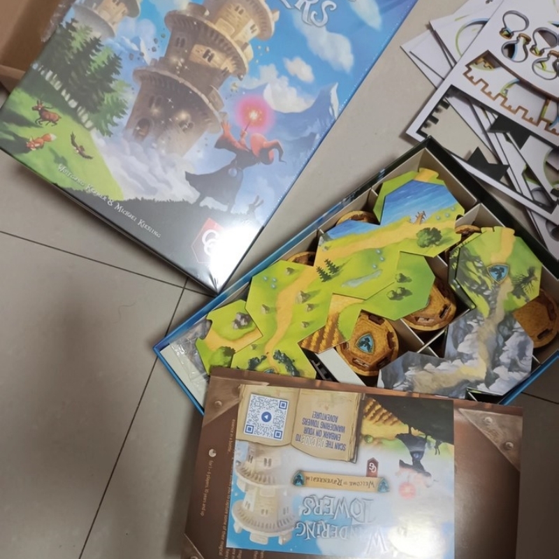 Wandering Towers Strategy Boar - Board Game Family avis et prix