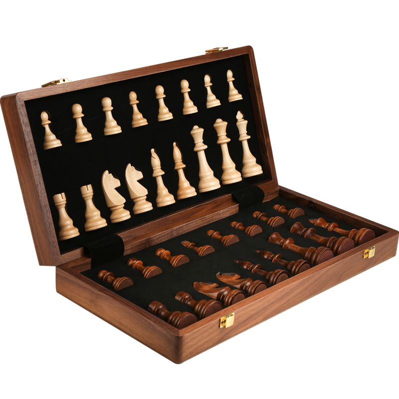 Chess Set Top Grade Wooden Fol - Board Game Yearbook avis et prix