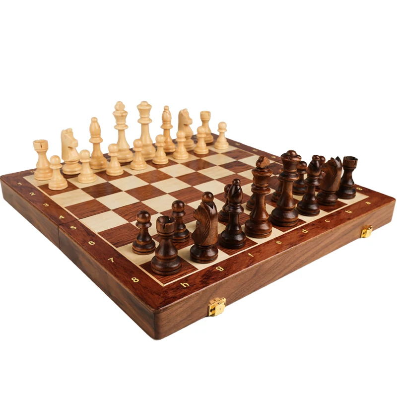 Chess Set Top Grade Wooden Fol - Board Game Yearbook avis et prix