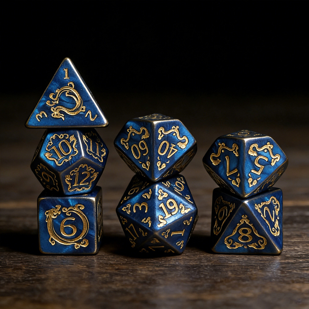 DND Dice 7Pcs/set Dragon Patte - Dice Set Polyhedral avis et prix