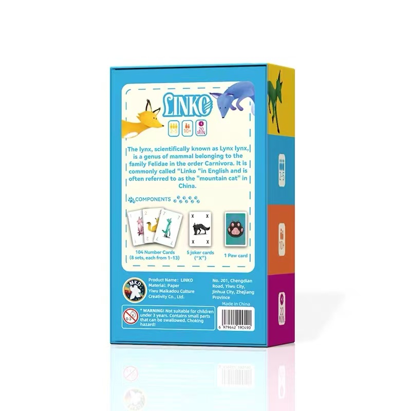 Linko Card Game  2~5 players 3 - Board Game For 5 Players avis et prix