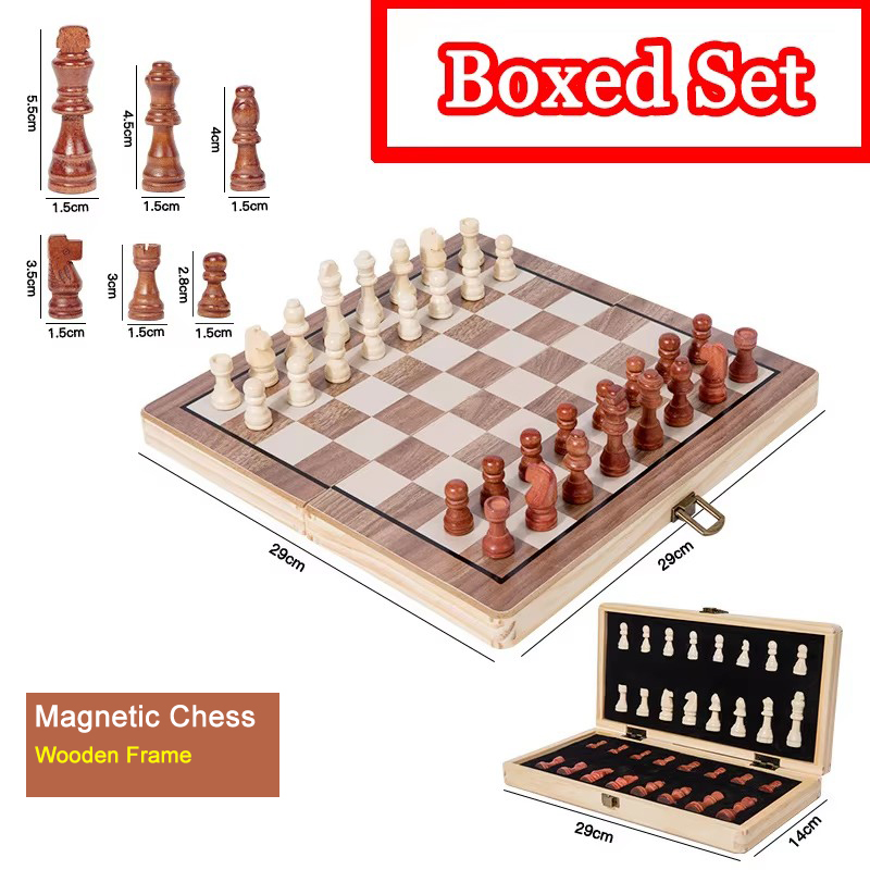 Magnetic Wooden Folding Chess  - Board Game Yearbook avis et prix