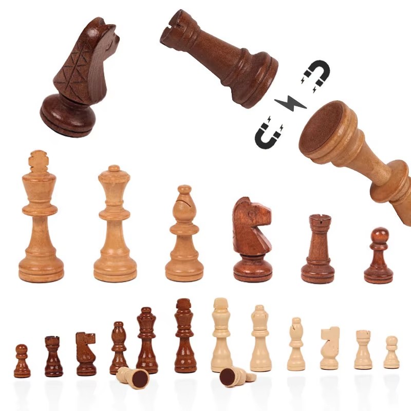 Magnetic Wooden Folding Chess  - Board Game Yearbook avis et prix