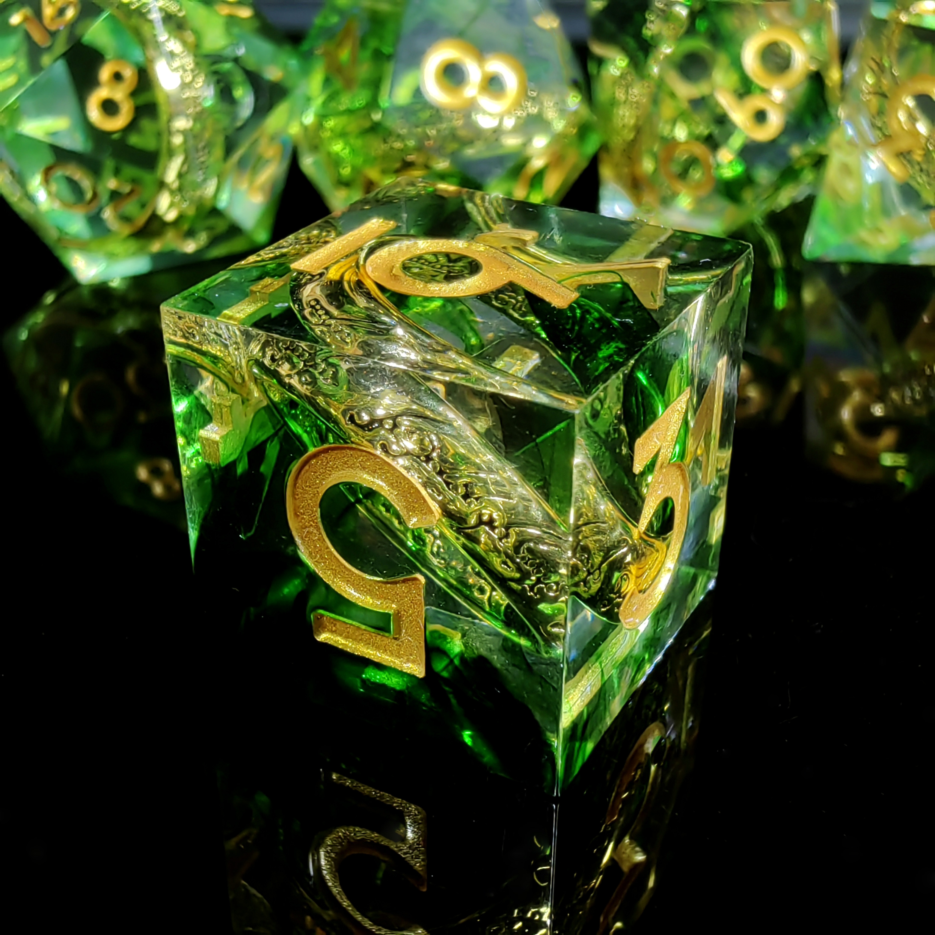 DnD Dice Set - 7pc Resin Polyh - Dice Set Polyhedral avis et prix
