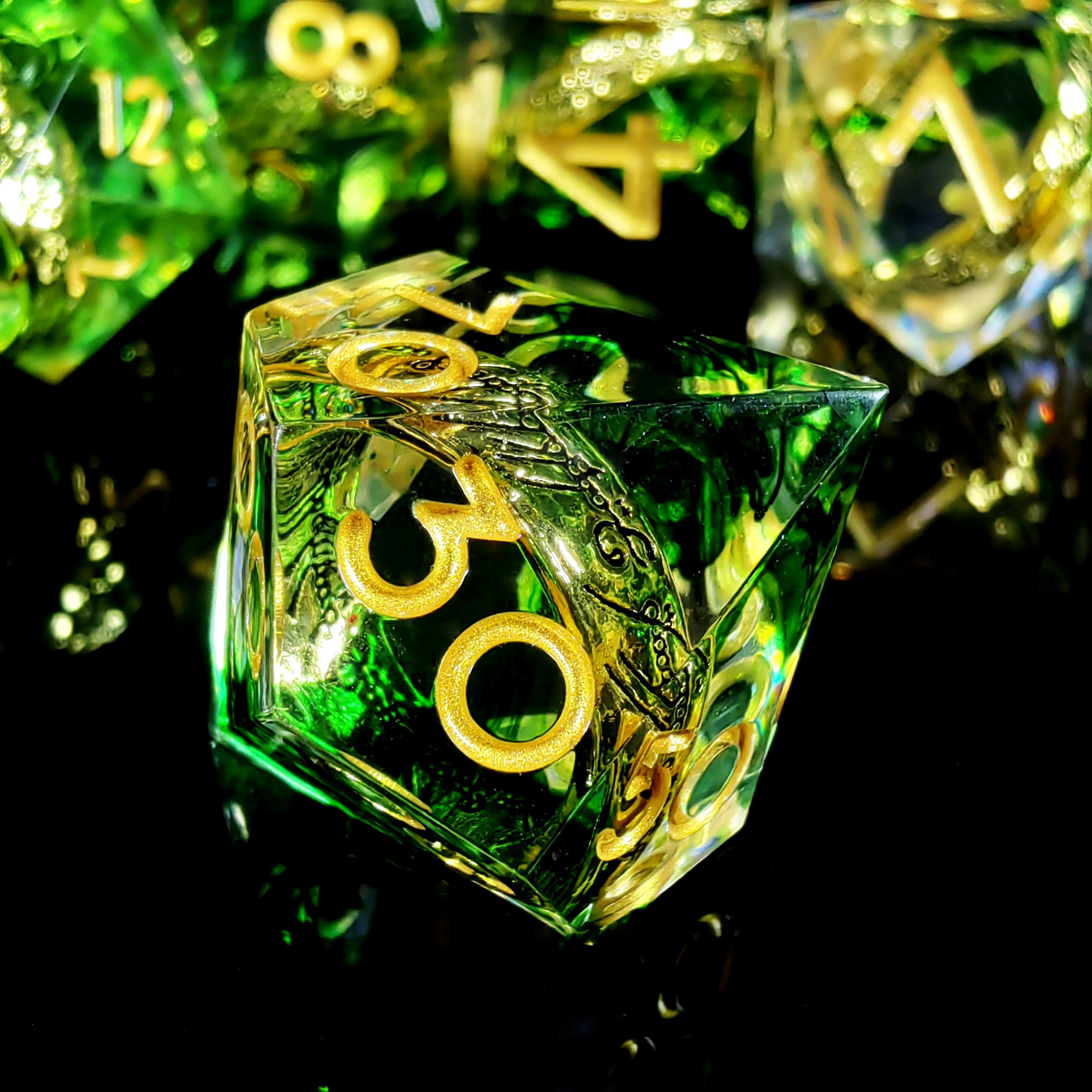 DnD Dice Set - 7pc Resin Polyh - Dice Set Polyhedral avis et prix