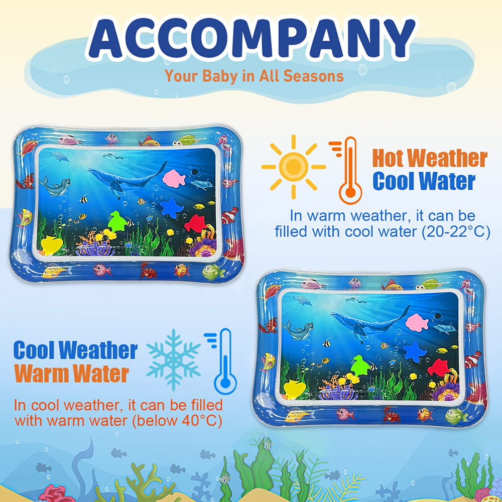 Ocean Animal Pattern Inflatabl - Play Mat Neoprene avis et prix