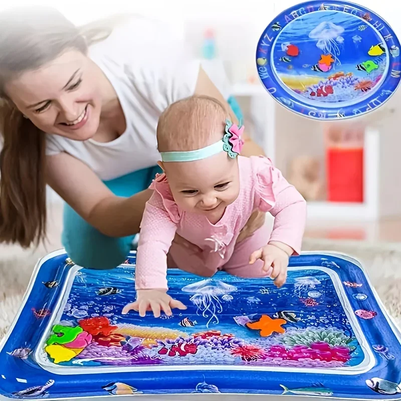 Infinno Inflatable Tummy Time  - Play Mat Neoprene avis et prix