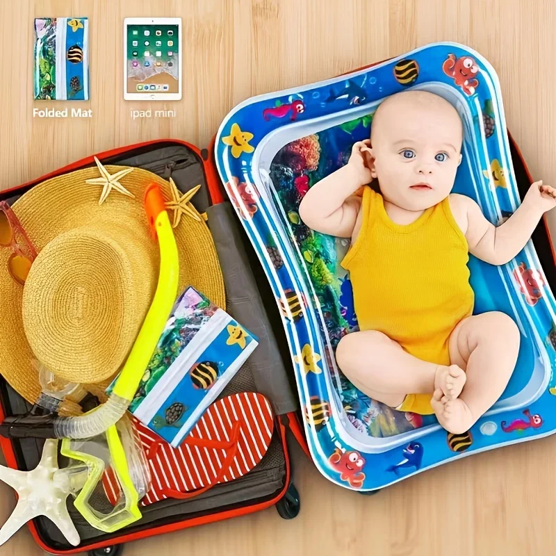Infinno Inflatable Tummy Time  - Play Mat Neoprene avis et prix