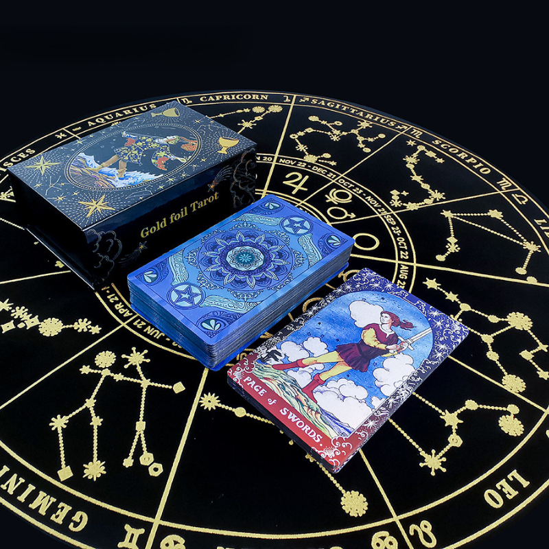 78pcs Blue Fairy Series Tarot  - Board Game Yearbook avis et prix