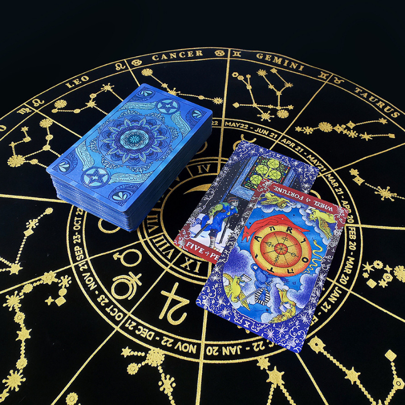 78pcs Blue Fairy Series Tarot  - Board Game Yearbook avis et prix
