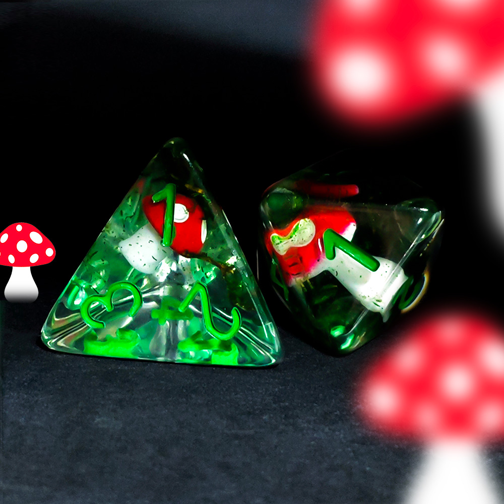 7Pcs/Set DND Dice Transparent  - Dice Set Polyhedral avis et prix