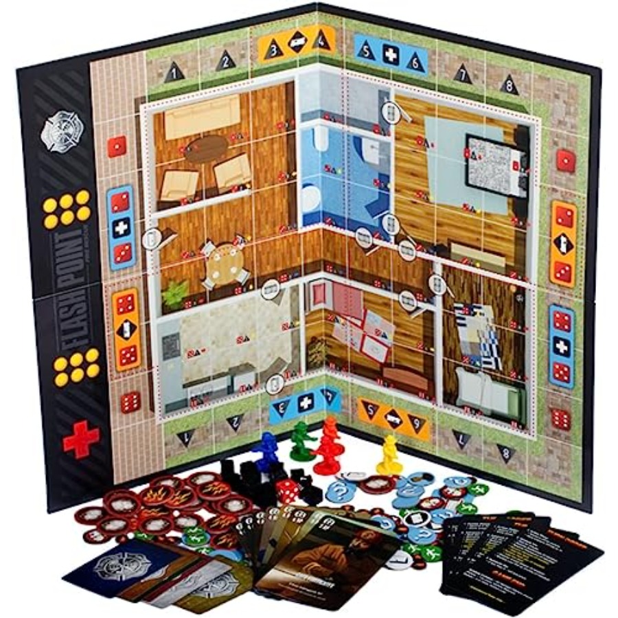 Flash Point: Fire Rescue 2nd E - Board Game For 5 Players avis et prix