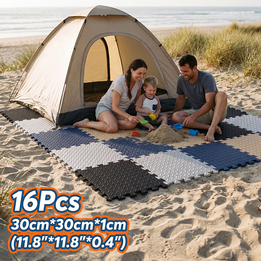 8Pcs/16Pcs 30x30x1cm Baby Puzz - Play Mat Neoprene avis et prix