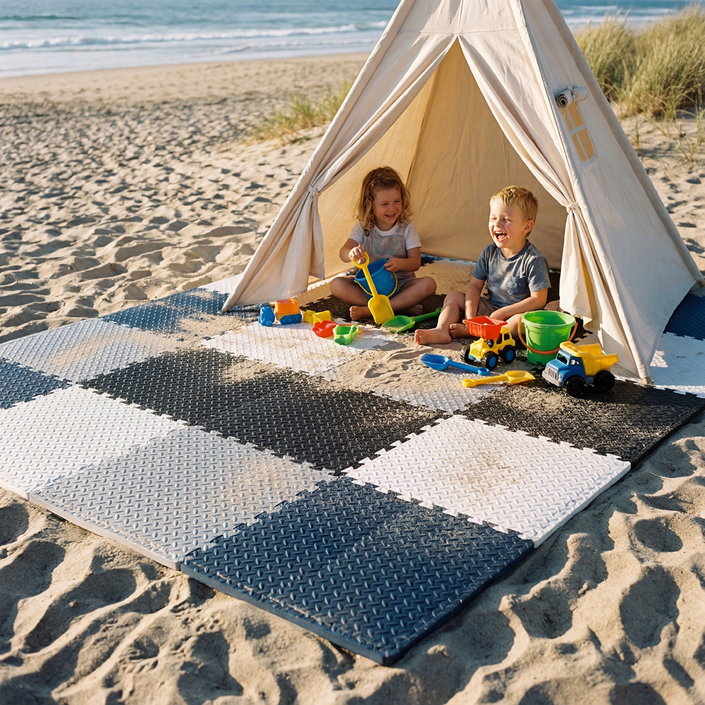 8Pcs/16Pcs 30x30x1cm Baby Puzz - Play Mat Neoprene avis et prix