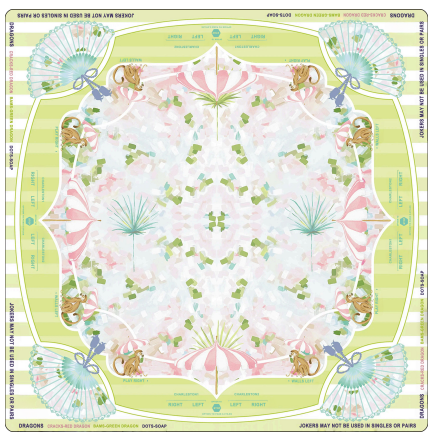 Cute Mahjong Mat Neoprene Rubb - Play Mat Neoprene avis et prix
