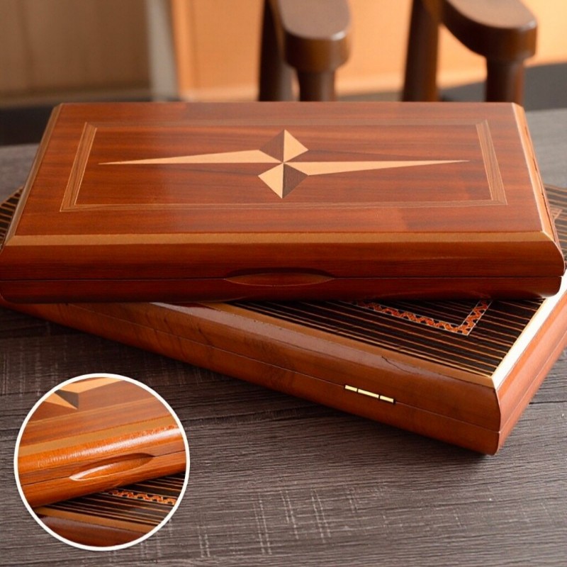 Solid Wood Backgammon 11-19 In - Board Game Yearbook avis et prix