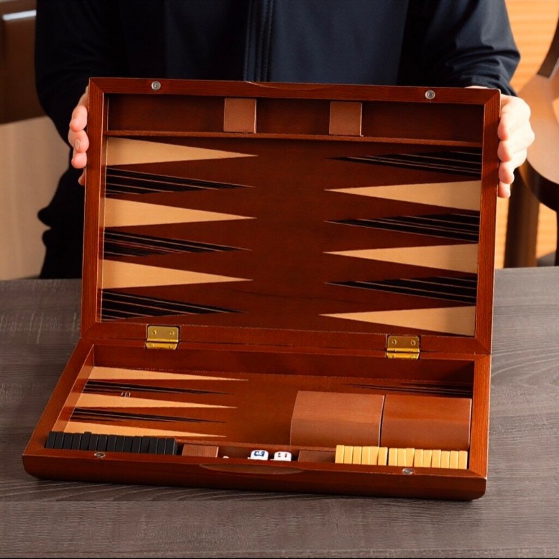 Solid Wood Backgammon 11-19 In - Board Game Yearbook avis et prix