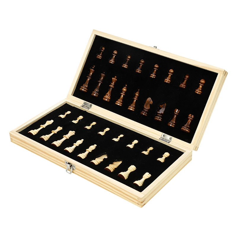 Chess Board Three In 1 Wooden  - Board Game Yearbook avis et prix