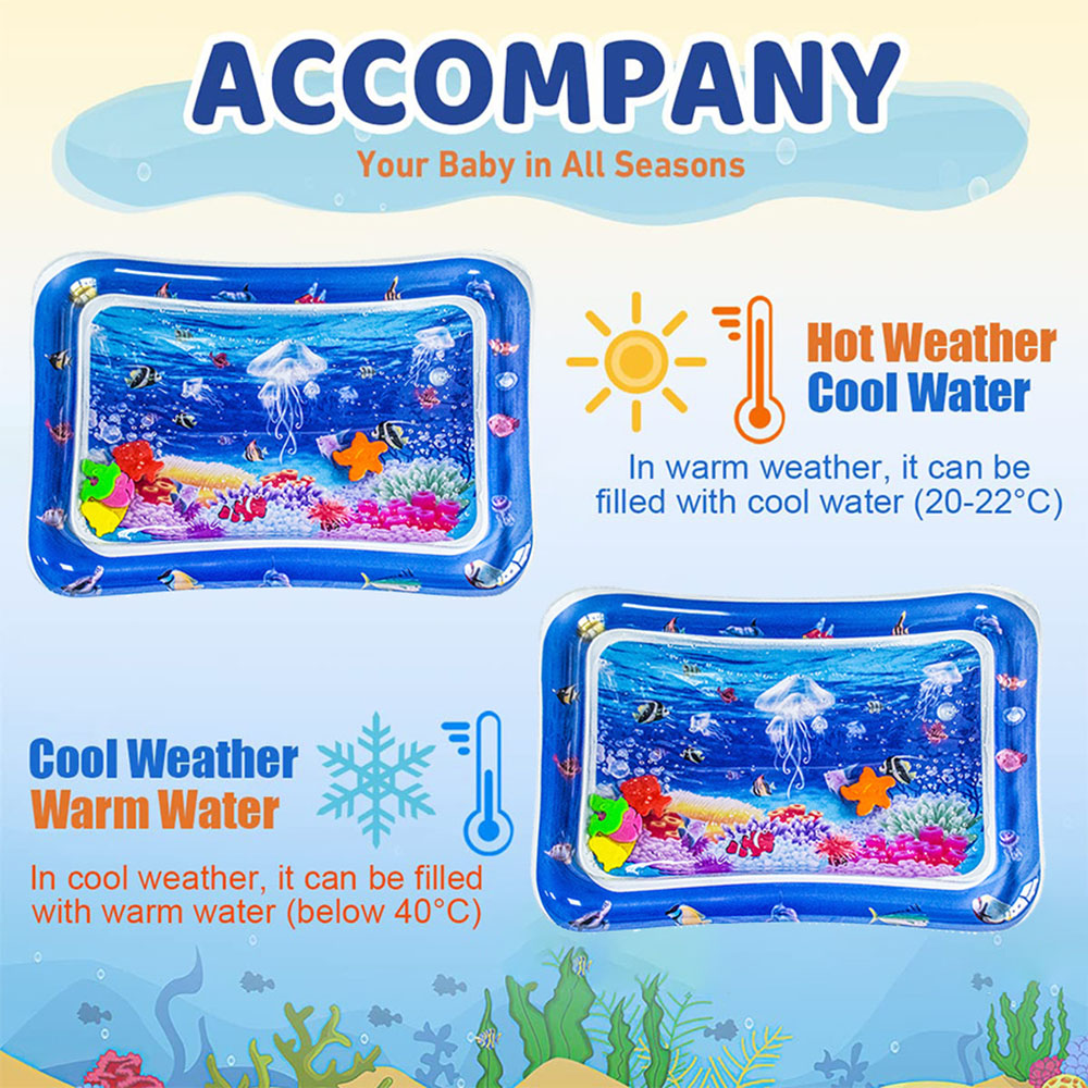 1pc Inflatable PVC Playing Mat - Play Mat Neoprene avis et prix