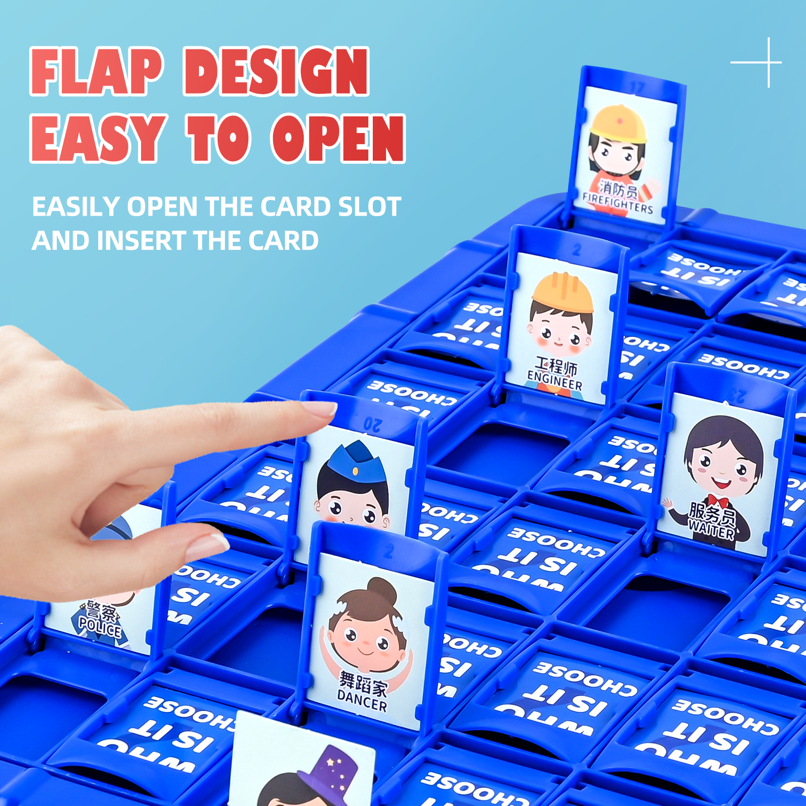 Guess Who I Am, Children'S Puz - Board Game With Chips avis et prix