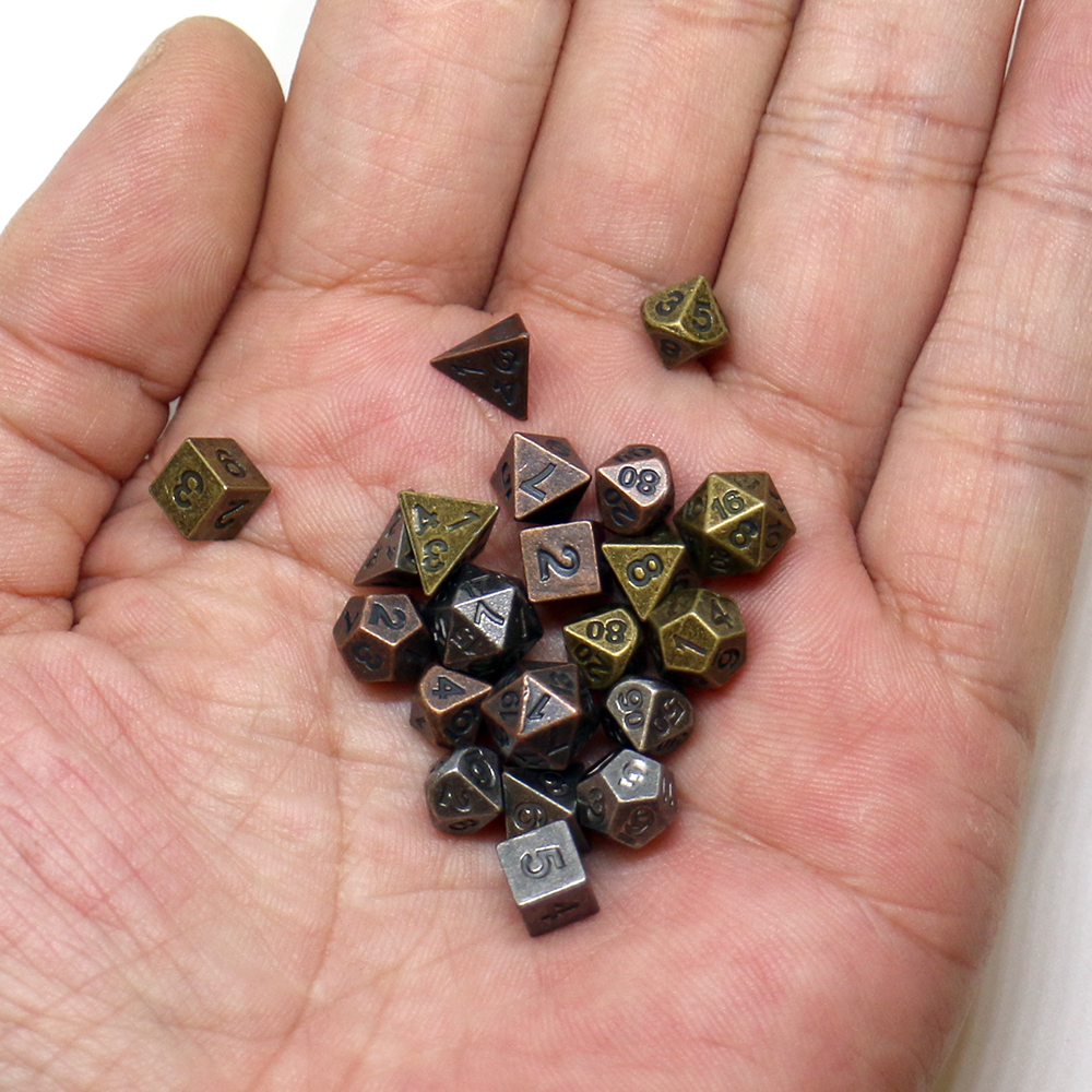 7pcs Set Metal Mini Archaized  - Board Game Enthusiast avis et prix