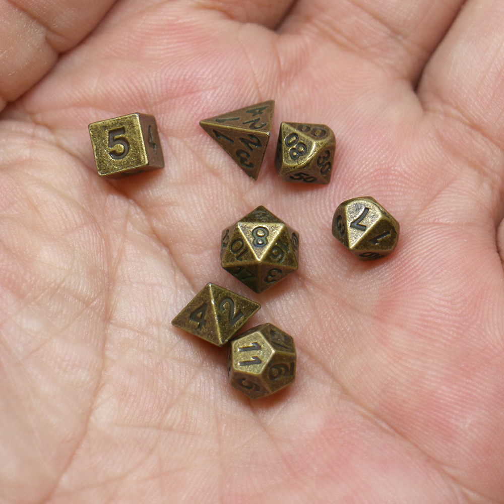 7pcs Set Metal Mini Archaized  - Board Game Enthusiast avis et prix