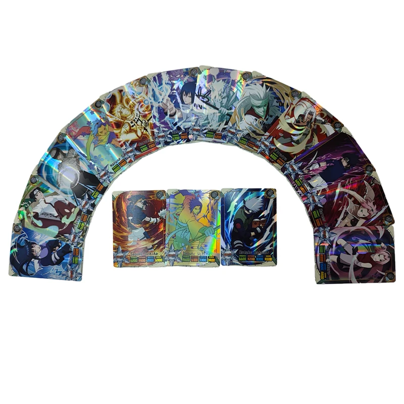50pcs Naruto English Cards Fla - Board Game Naruto avis et prix