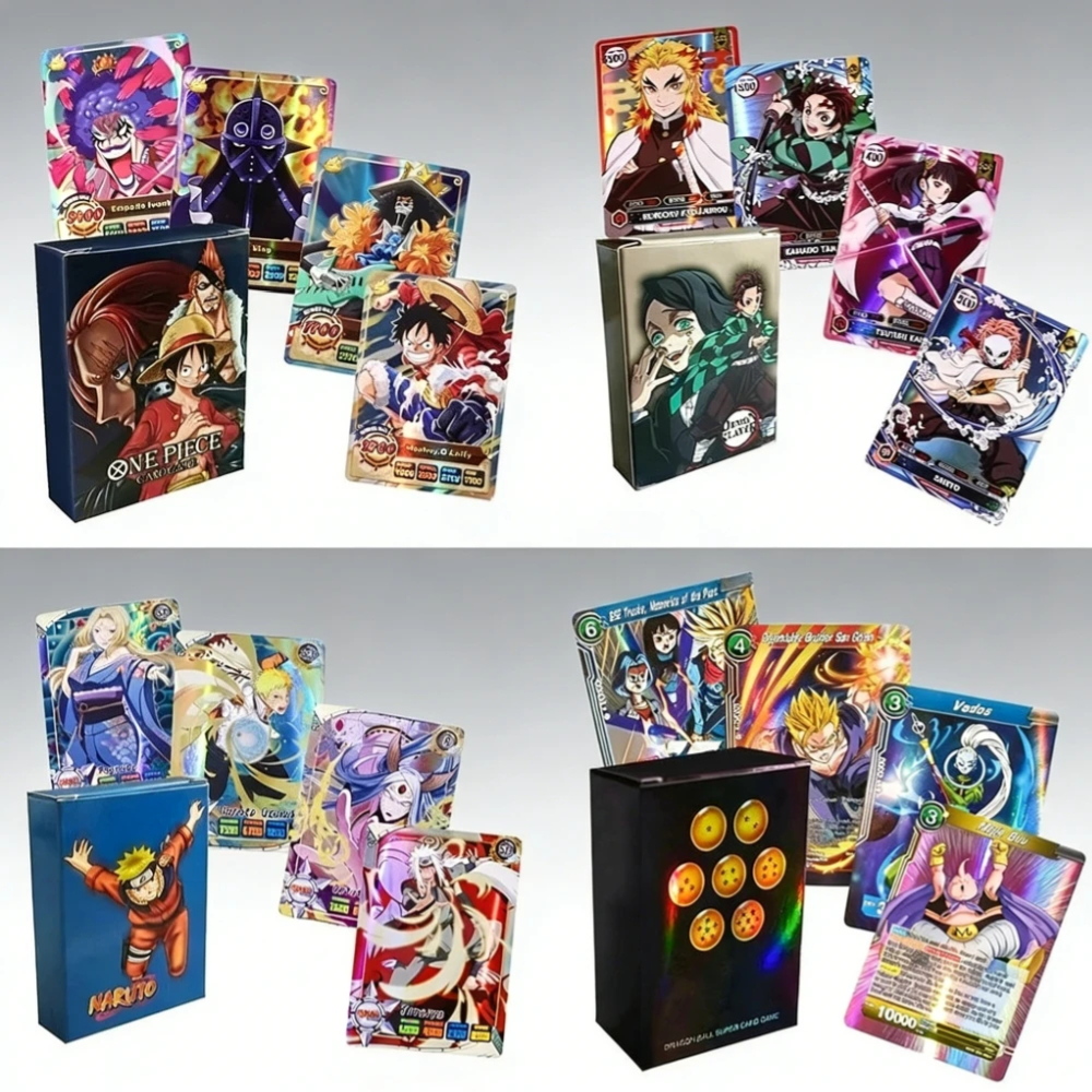50 pcs Anime Card Bundle Engli - Board Game Naruto avis et prix