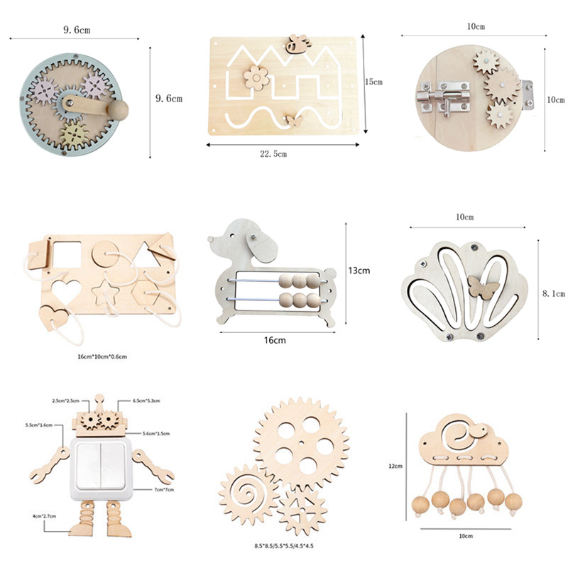 Kids Busy Board DIY Accessorie - Board Game Enthusiast avis et prix