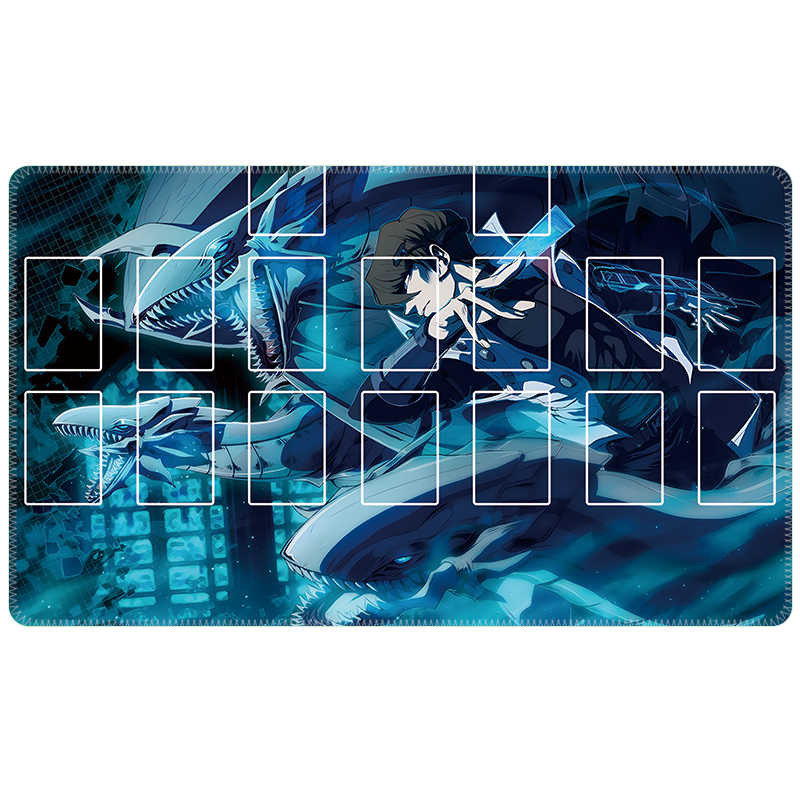 New 600x350mm Blue-Eyes White  - Board Game Yugioh avis et prix