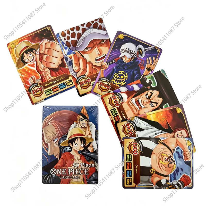 50pcs One Piece English Cards  - Board Game Naruto avis et prix