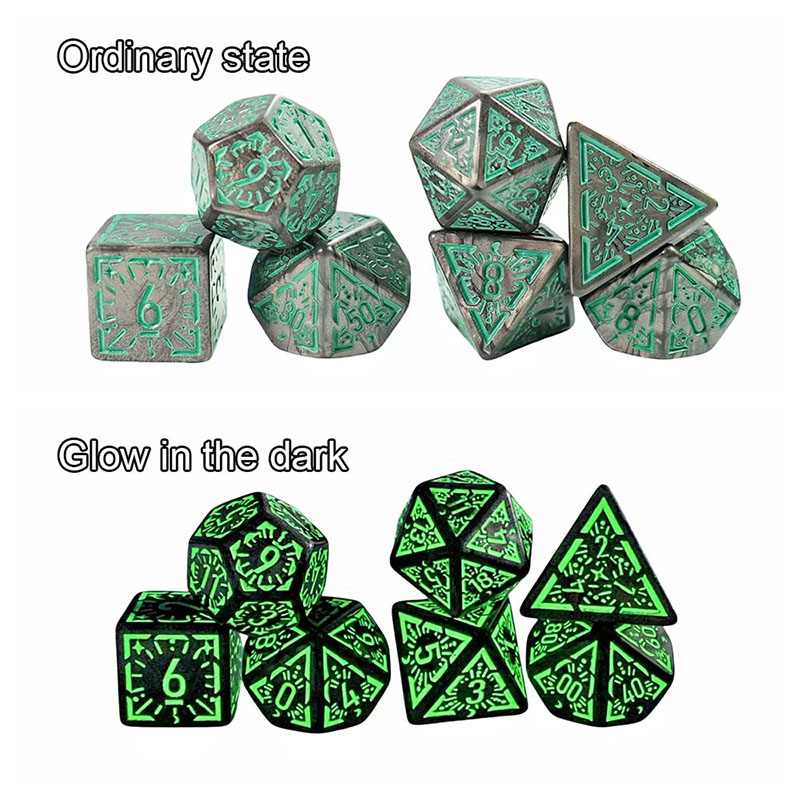 7pcs/set DND Polyhedral Dice S - Dice Set Polyhedral avis et prix