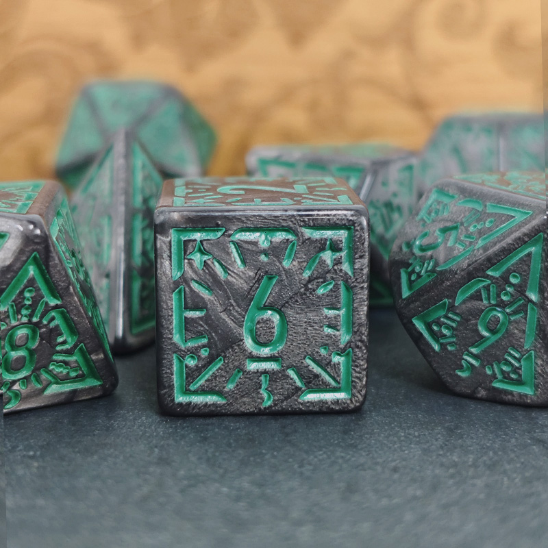 7pcs/set DND Polyhedral Dice S - Dice Set Polyhedral avis et prix